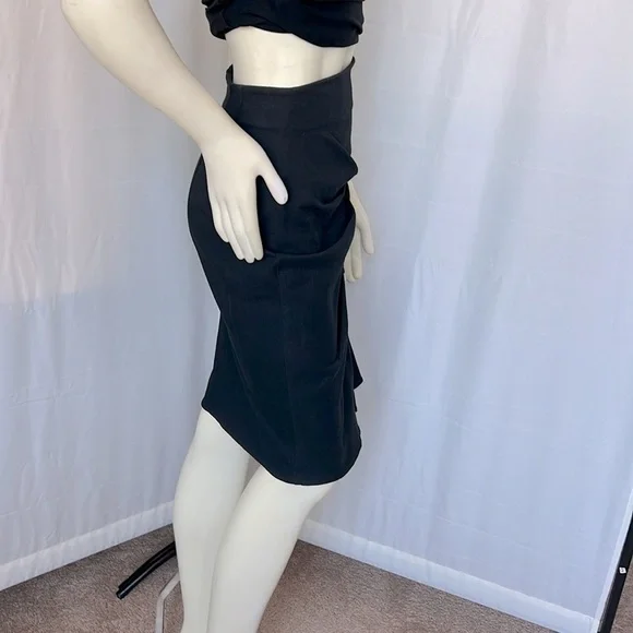 Byron Lars Beauty Mark Black Skirt - Picture 4 of 6